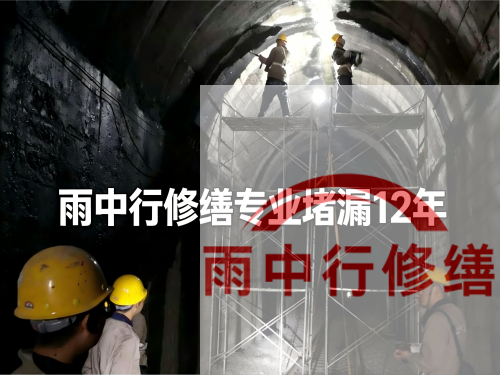 滁州某城市管廊堵漏加固案例